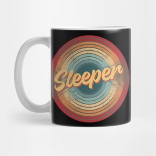 sleeper vintage circle Mug